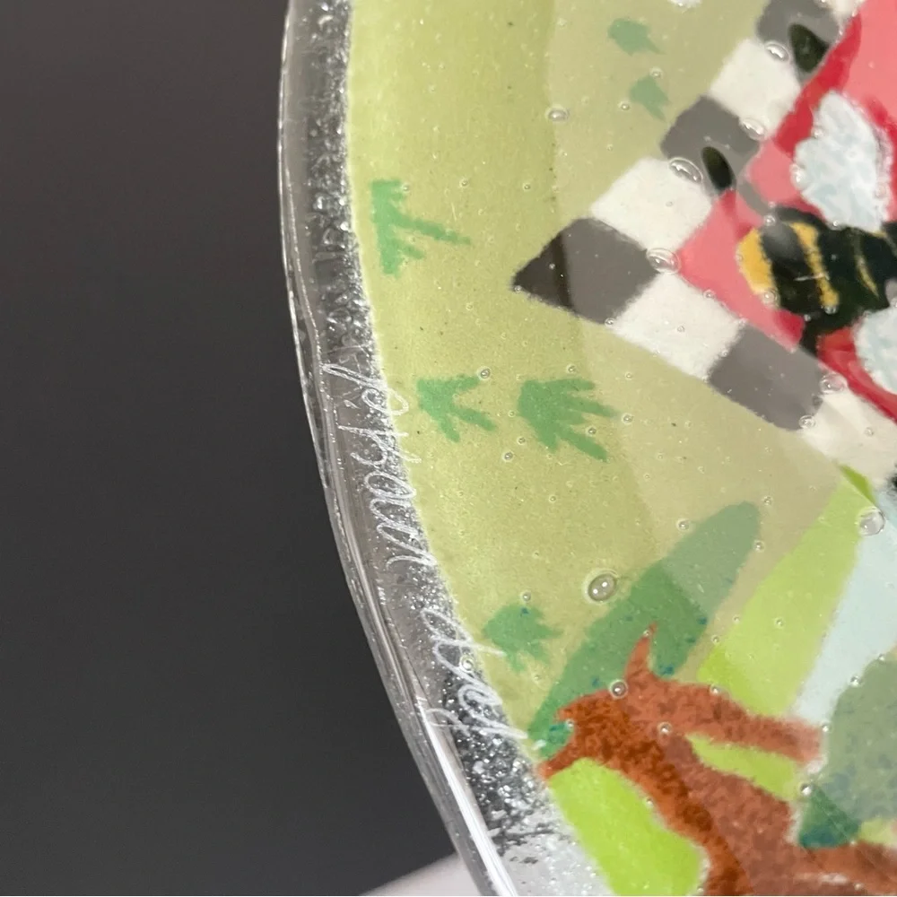 Rooster Bowl by Peggy Karr - Picture 5 of 6